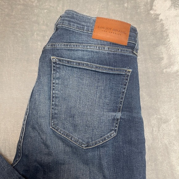 Lucky Brand Women's Jeans Size 10 High Rise Skinny Bridgette Ankle Medium Wash - Picture 5 of 5